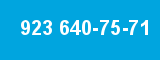 923 640-75-71